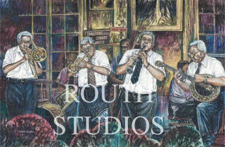 Craig Routh, Artist & Illustrator - "The Preservation Hall Jazz Band"
