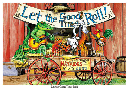 Craig Routh, Artist & Illustrator - "Let The Good Times Roll"
