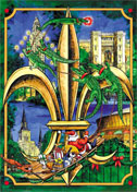 Louisiana Fleur-de-lis Christmas