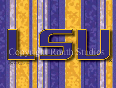 LSU Purple and Gold