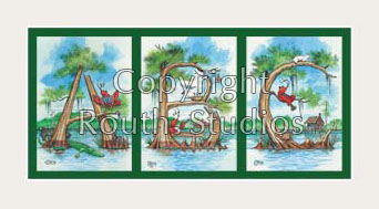 green cypress letter mat