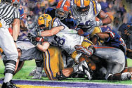 Jacob Hester touchdown against Florida 2007