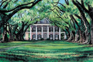 Louisiana Oak Alley Plantation